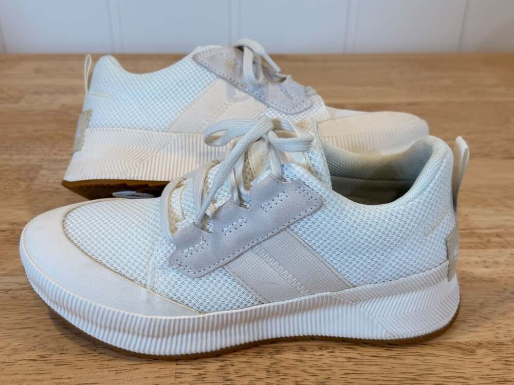 Sorel Out N About III Low-Top Sneakers - Sea Salt/Gum Size 7.5